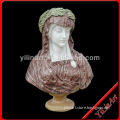 Home decoratiove stone marble head bust for sale YL-T099